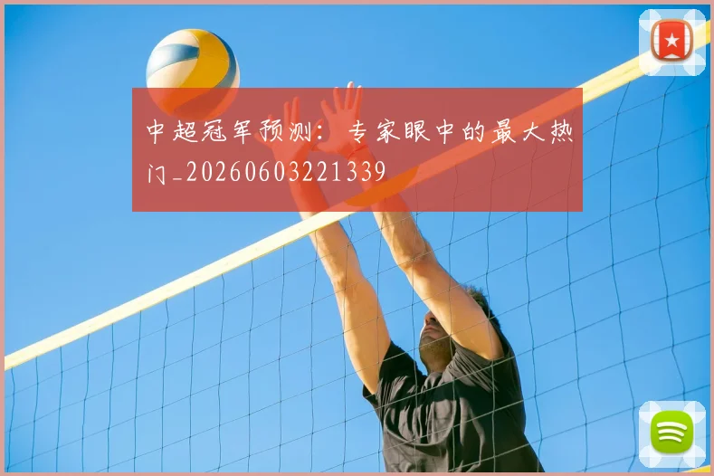 中超冠军预测：专家眼中的最大热门_20260603221339